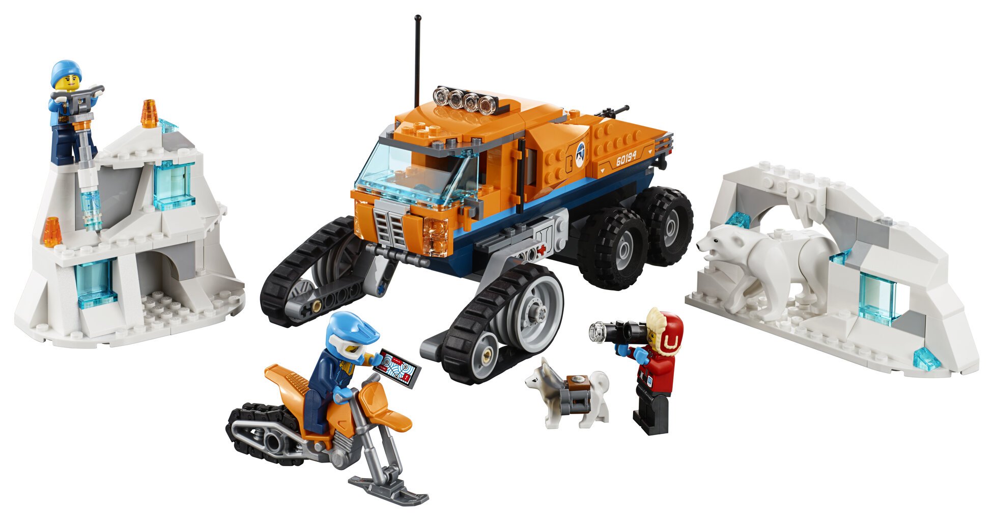 60194 LEGO® CITY Arctic Ekspedicija цена и информация | Konstruktoriai ir kaladėlės | pigu.lt