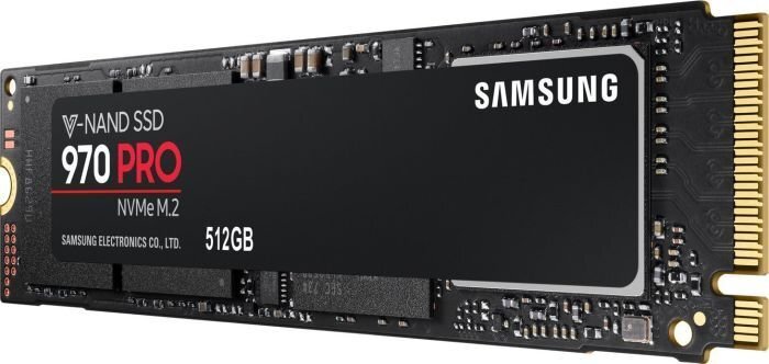 Samsung 970 PRO 512GB PCIe x4 NVMe (MZ-V7P512BW) цена и информация | Vidiniai kietieji diskai (HDD, SSD, Hybrid) | pigu.lt