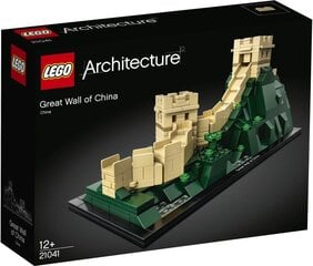 21041 LEGO® Architecture Great Wall of China, 551 d. kaina ir informacija | Konstruktoriai ir kaladėlės | pigu.lt