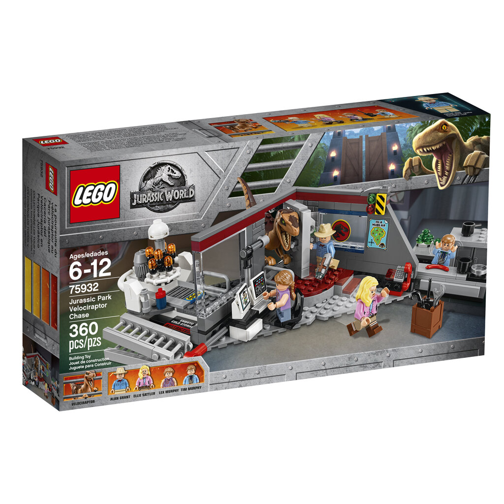 75932 LEGO® Jurassic World Jūros periodo parko plėšrūno gaudynės kaina ir informacija | Konstruktoriai ir kaladėlės | pigu.lt