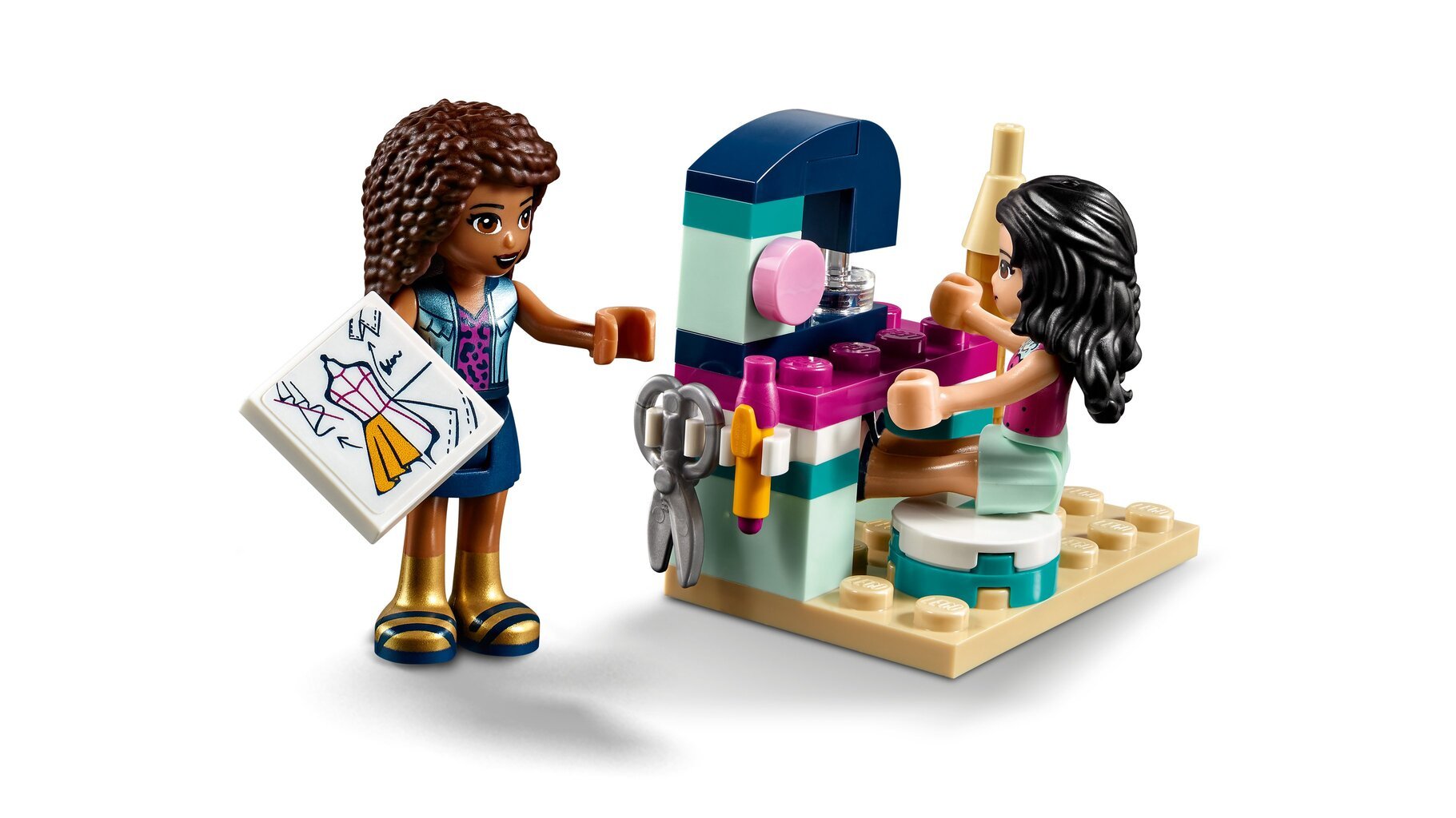 41344 LEGO® FRIENDS Parduotuvė Andrejos aksesuarai kaina ir informacija | Konstruktoriai ir kaladėlės | pigu.lt