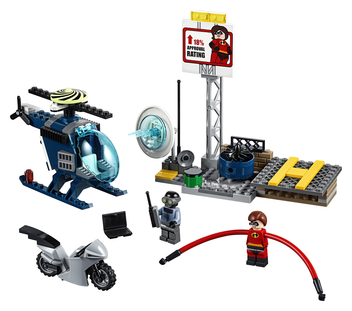 10759 LEGO® JUNIORS Ponios Nerealiosios persekiojimas ant stogo цена и информация | Konstruktoriai ir kaladėlės | pigu.lt