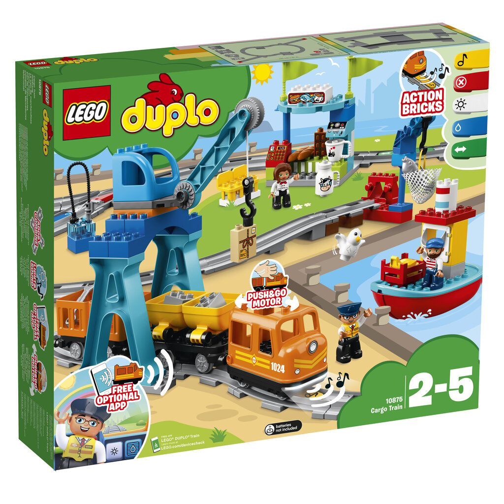 10875 LEGO® DUPLO Krovininis traukinys kaina | pigu.lt