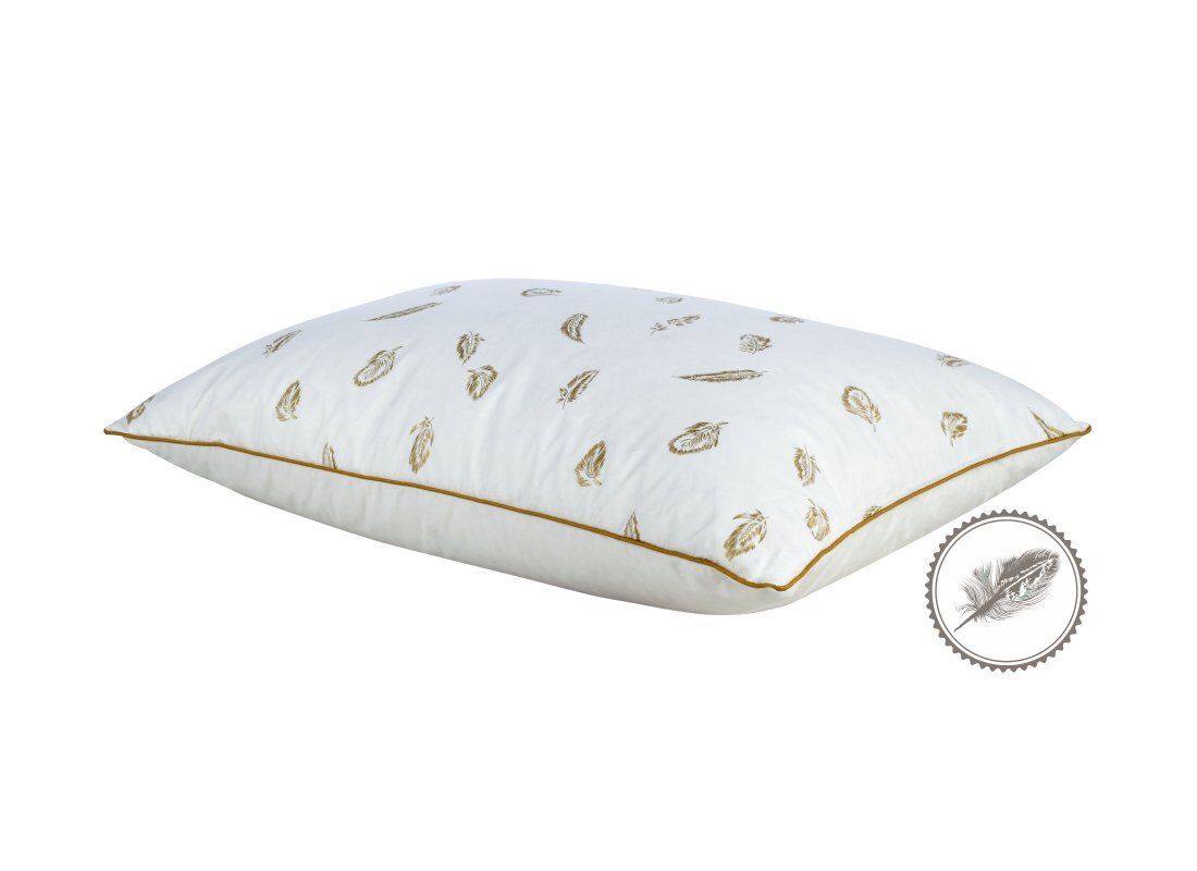 COMCO žąsų pūkų/plunksnų pagalvė, NATURAL 60x60 cm kaina | pigu.lt