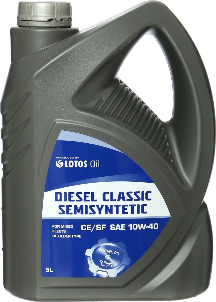 Lotos Diesel Classic Semisyntetic 10W40 CE/SF, 5L kaina ir informacija | Variklinės alyvos | pigu.lt