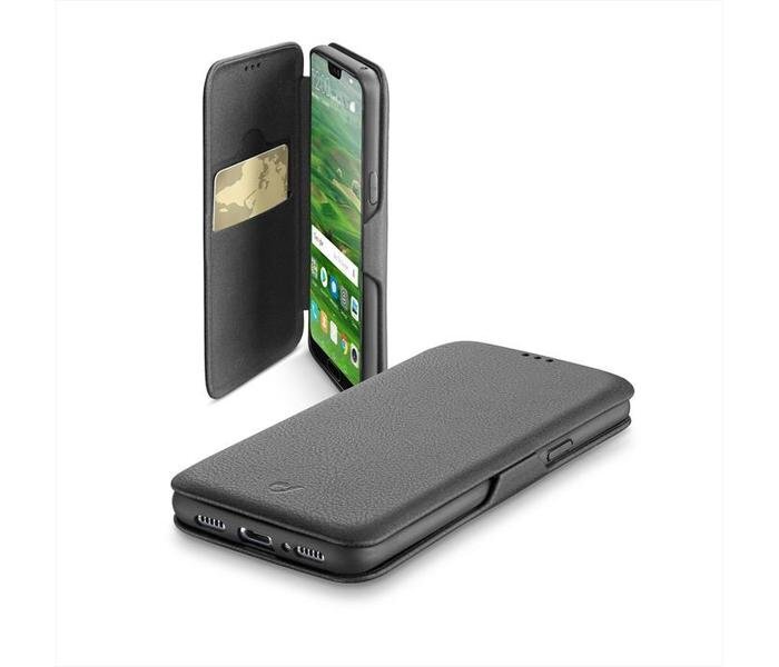 Huawei P20 Case Book Clutch By Cellular Black kaina ir informacija | Telefono dėklai | pigu.lt