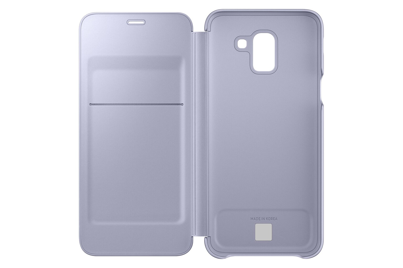 Samsung Galaxy J6 Wallet Case Violet kaina ir informacija | Telefono dėklai | pigu.lt