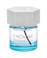 Tualetinis vanduo Yves Saint Laurent L'Homme Cologne Bleue EDT vyrams 60 ml kaina ir informacija | Yves Saint Laurent Kvepalai, kosmetika | pigu.lt