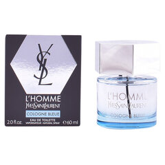 Tualetinis vanduo Yves Saint Laurent L'Homme Cologne Bleue EDT vyrams 60 ml kaina ir informacija | Yves Saint Laurent Kvepalai, kosmetika | pigu.lt