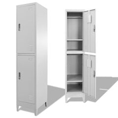 Шкафчик для переодевания, 38x45x180 см цена и информация | Шкафы | pigu.lt