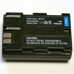 Аккумулятор BP-511 цена и информация | Extra Digital Видеокамеры и аксессуары | pigu.lt