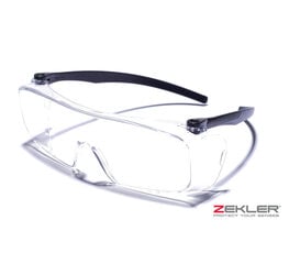 Apsauginiai akiniai Zekler 39, skaidrūs kaina ir informacija | Galvos apsauga | pigu.lt