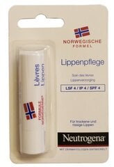 Lūpų balzamas Neutrogena SPF4 4,8 g kaina ir informacija | Lūpų dažai, blizgiai, balzamai, vazelinai | pigu.lt