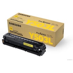 Оригинальный тонер Samsung CLT-Y503L Жёлтый цена и информация | Картриджи для лазерных принтеров | pigu.lt