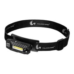 Falcon Eye USB заряжаемый 60 лм универсальный головной фонарик Blaze 2.2 цена и информация | Фонарики, прожекторы | pigu.lt