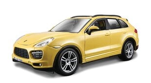 Automodelis Porshe Cayenne Turbo Bburago, 1:24 kaina ir informacija | Žaislai berniukams | pigu.lt