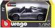 Automodelis Porche 918 Spyder Bburago, 1:24 kaina ir informacija | Žaislai berniukams | pigu.lt