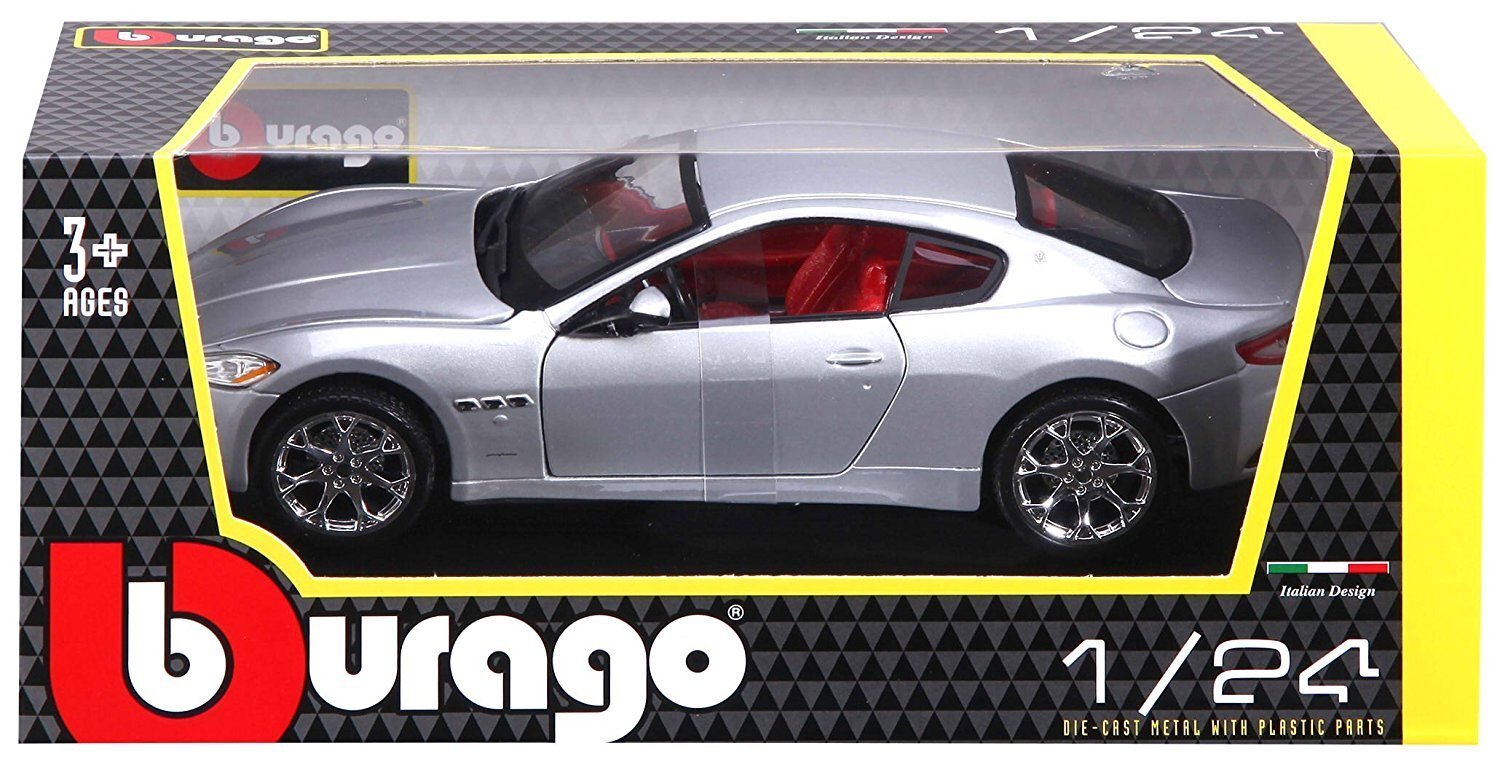 Авто модель Bijoux Maserati Grant Bburago, 1:24 цена | pigu.lt