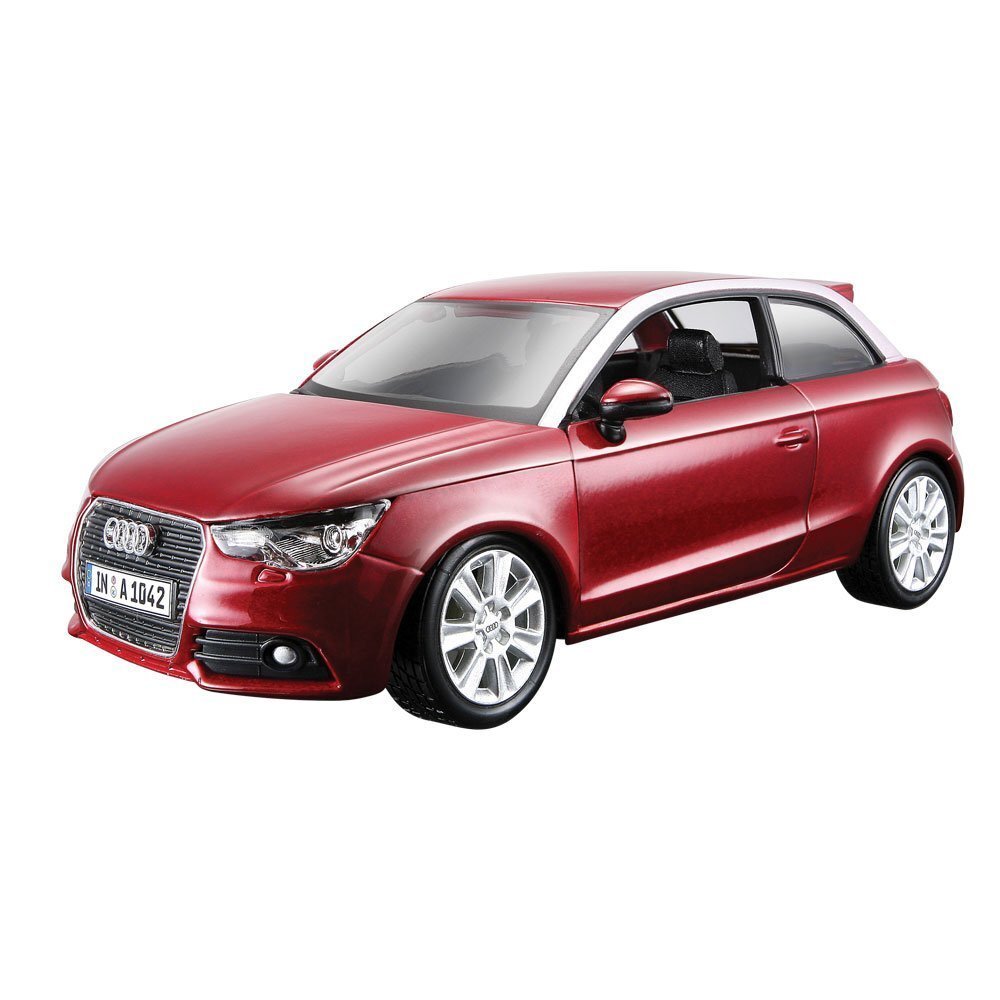 Automodelis Audi A1 Bburago, 1:24 kaina ir informacija | Žaislai berniukams | pigu.lt