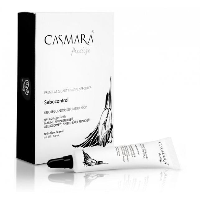 Kremas - gelis nuo spuogų veidui Casmara Sebocontrol 10 ml kaina ir informacija | Veido kremai | pigu.lt