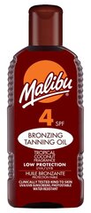 Įdegį skatinantis aliejus Malibu SPF 4 200 ml kaina ir informacija | Kremai nuo saulės | pigu.lt