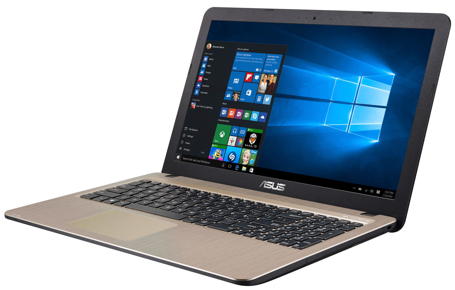 Asus X540LA-DM1082T kaina ir informacija | Nešiojami kompiuteriai | pigu.lt