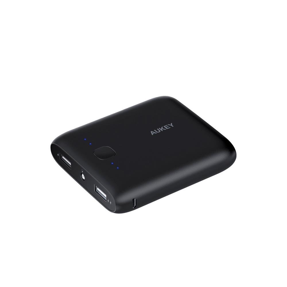 Aukey PB-N42/RTL LLTS104369, 2 x USB, 10000 mAh kaina ir informacija | Atsarginiai maitinimo šaltiniai (power bank) | pigu.lt