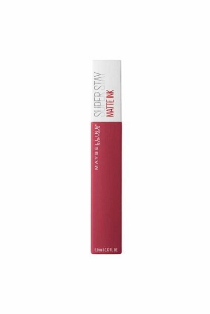 Matiniai lūpų dažai Maybelline Super Stay Matte Ink, 80 Ruler, 5 ml kaina ir informacija | Lūpų dažai, blizgiai, balzamai, vazelinai | pigu.lt