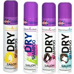 Sausas šampūnas šviesiems plaukams Ronney Salon Premium Professional Brunette & Medium 200 ml kaina ir informacija | Šampūnai | pigu.lt