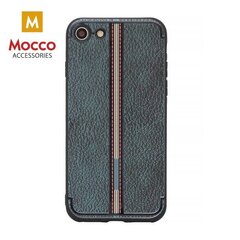 Apsauginis dėklas Mocco Trendy Grid And Stripes Silicone Back Case Apple iPhone X Black (Pattern 3) kaina ir informacija | Telefono dėklai | pigu.lt