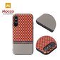 Apsauginis dėklas Mocco Trendy Grid And Stripes Silicone Back Case Samsung G950 Galaxy S8 Red (Pattern 2) kaina ir informacija | Telefono dėklai | pigu.lt