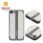 Apsauginis dėklas Mocco Trendy Grid And Stripes Silicone Back Case Apple iPhone 7 Plus / 8 Plus White (Pattern 3) kaina ir informacija | Telefono dėklai | pigu.lt