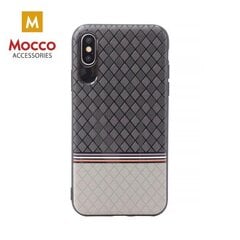 Apsauginis dėklas Mocco Trendy Grid And Stripes Silicone Back Case Samsung G955 Galaxy S8 Plus Grey (Pattern 2) kaina ir informacija | Telefono dėklai | pigu.lt