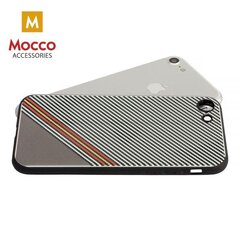Apsauginis dėklas Mocco Trendy Grid And Stripes Silicone Back Case Apple iPhone 7 Plus / 8 Plus White (Pattern 1) kaina ir informacija | Telefono dėklai | pigu.lt