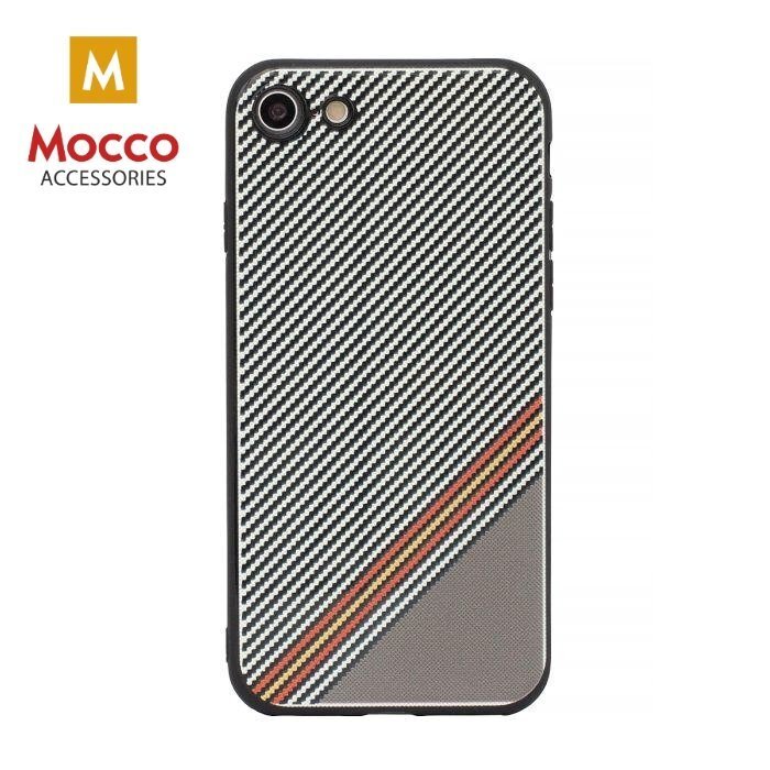 Apsauginis dėklas Mocco Trendy Grid And Stripes Silicone Back Case Apple iPhone X White (Pattern 1) цена и информация | Telefono dėklai | pigu.lt