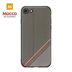 Apsauginis dėklas Mocco Trendy Grid And Stripes Silicone Back Case Samsung G955 Galaxy S8 Plus Brown (Pattern 1) kaina ir informacija | Telefono dėklai | pigu.lt