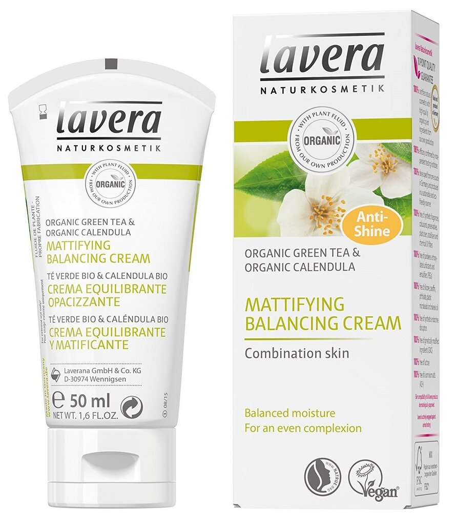 Balansuojantis veido kremas Lavera Calendula 50 ml kaina ir informacija | Veido kremai | pigu.lt