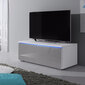 TV staliukas Luvitca Singuli (kairė pusė), baltas/pilkas kaina ir informacija | TV staliukai | pigu.lt