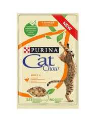 Purina Cat Chow Adult su vištiena ir cukinija, 85 g цена и информация | Консервы для кошек | pigu.lt