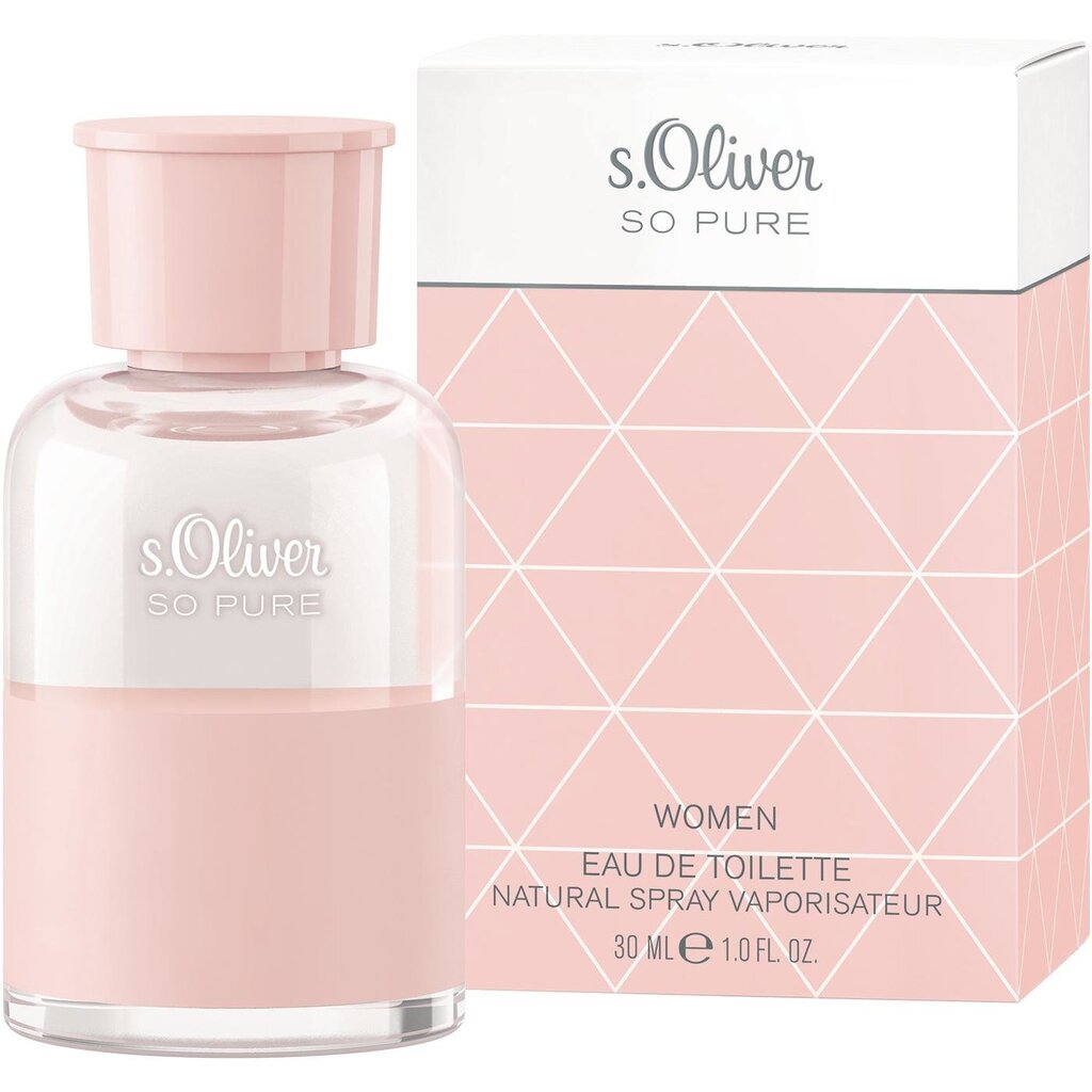 Tualetinis vanduo s.Oliver So Pure Women EDT moterims 30 ml цена и информация | Kvepalai moterims | pigu.lt