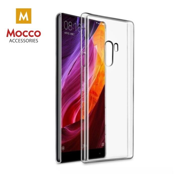 Apsauginis dėklas Mocco Ultra Back Case 0.3 mm Silicone Case Xiaomi Mi Mix 2S Transparent цена и информация | Telefono dėklai | pigu.lt