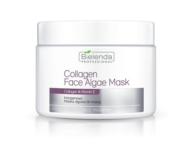 Veido kaukė su kolagenu Bielenda Professional Face Program Collagen Face Algae 190 g цена и информация | Veido kaukės, paakių kaukės | pigu.lt