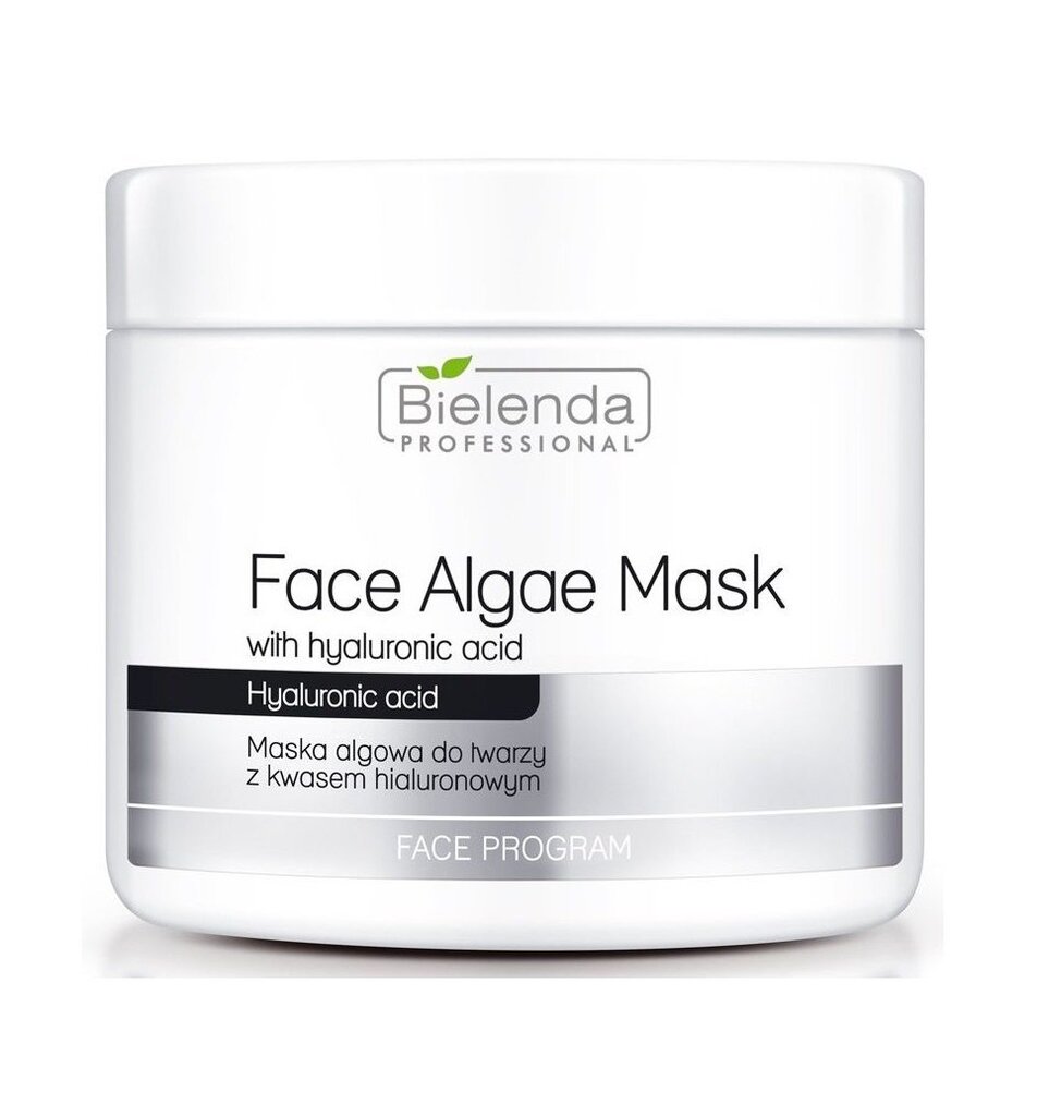 Veido kaukė su hialurono rūgštimi Bielenda Professional Face Program Face Algae 190 g цена и информация | Veido kaukės, paakių kaukės | pigu.lt