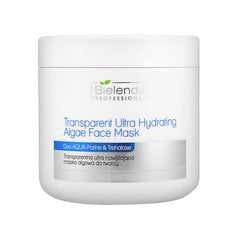 Маска для лица Bielenda Professional Transperent Ultra Hydrating Algae Face Mask, 190 г цена и информация | Маски для лица, патчи для глаз | pigu.lt