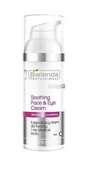 Bielenda Professional Soothing Face&Eye Cream крем для лица 50 ml цена и информация | Кремы для лица | pigu.lt