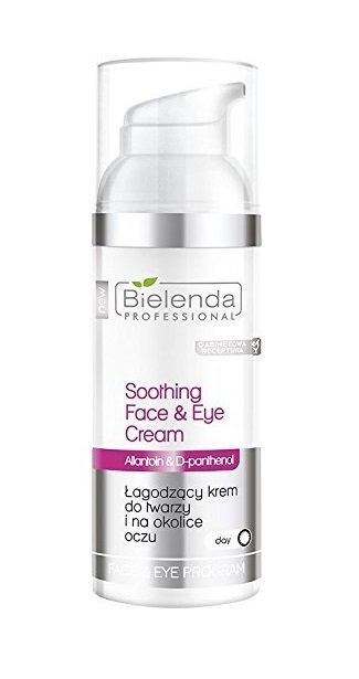 Raminamasis veido ir akių kremas Bielenda Professional Face&Eye Program Soothing 50 ml kaina ir informacija | Veido kremai | pigu.lt