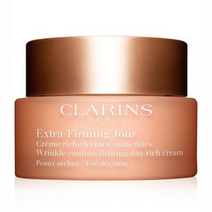 Dieninis veido kremas sausai odai Clarins Extra Firming 40+ 50 ml kaina ir informacija | Veido kremai | pigu.lt