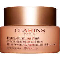 Stangrinamasis naktinis veido kremas Clarins Extra Firming Nuit 50 ml kaina ir informacija | Veido kremai | pigu.lt