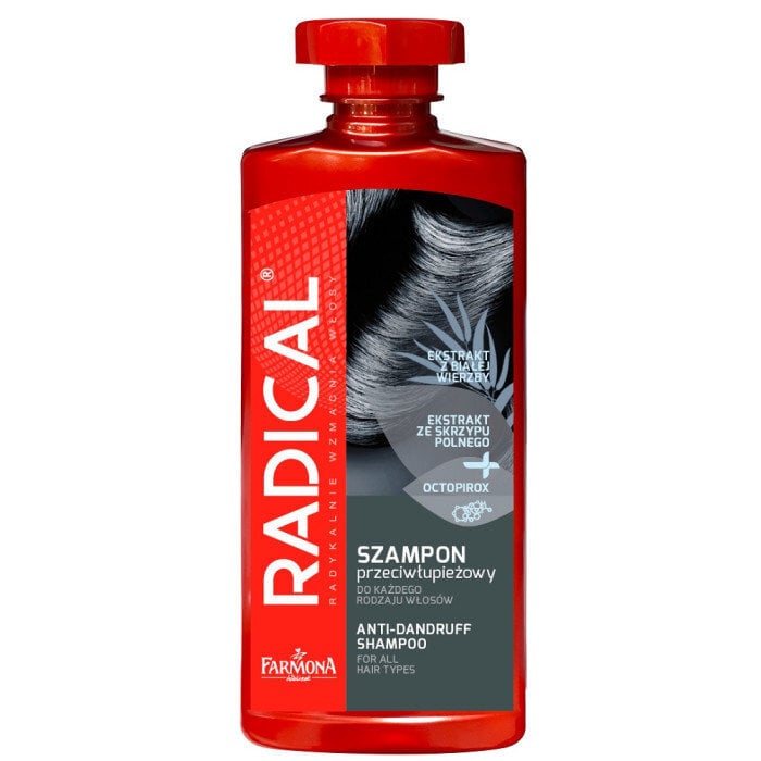 Šampūnas nuo pleiskanų Farmona Radical 400 ml цена и информация | Šampūnai | pigu.lt