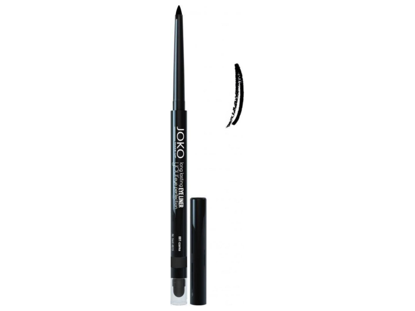 Akių kontūro pieštukas JOKO Make-Up Long Lasting Eye Liner Your Eye Perfection 1.2 g, 001 цена и информация | Akių šešėliai, pieštukai, blakstienų tušai, serumai | pigu.lt
